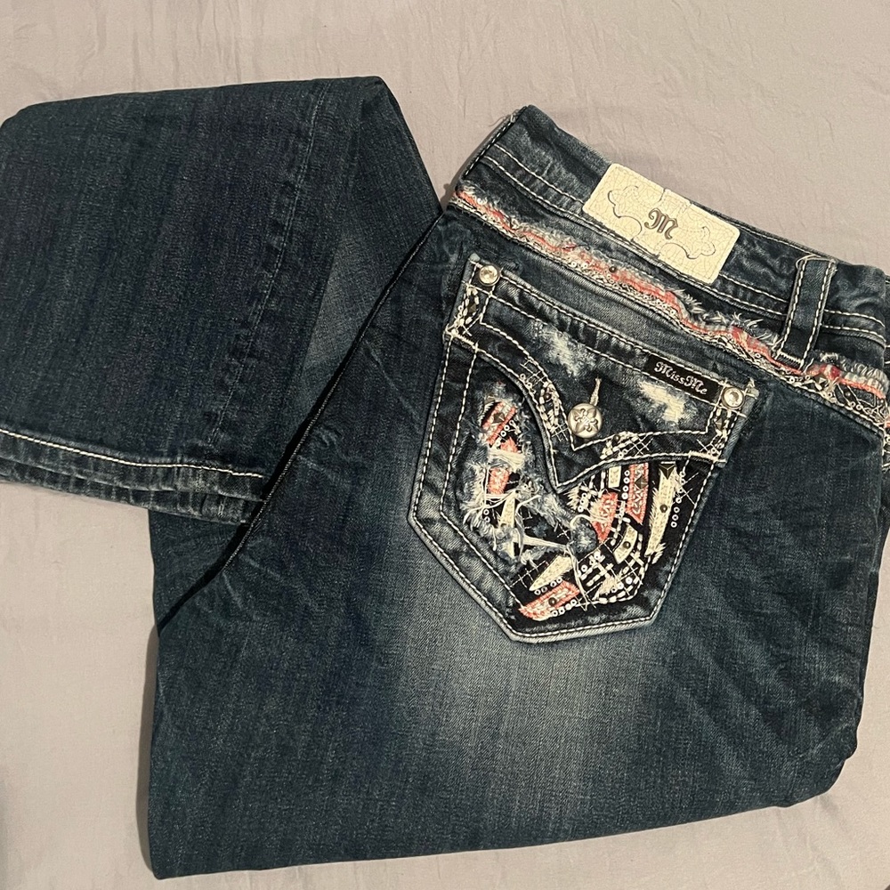 Miss me mid rise easy straight